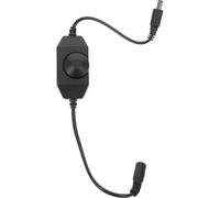 Baluue Single Rotary Dimmer Switch Wear-resistant Knob Control and On/off Function for Monochromatic LED Lights with 6a Capacity and Ip65 Waterproof Rating for LED Tape Lighting