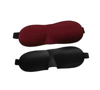 Baluue Sleep Mask 3D Contoured Eye Mask Lightweight Comfortable Breathable No Pressure for Sleeping Travel Work Naps