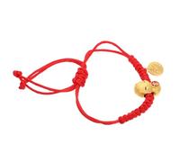 Baluue Snake Zodiac Year Bracelet Red String Braided Adjustable Chinese Snake Bracelet Auspicious Charm Rope Handwoven for Birthday Party Jewelry