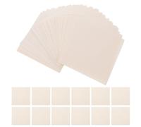 Baluue Square Qualitative Filter Paper Sheets and Filters out Tiny Particles with Optimal Filtration 100 Sheets 10x10cm White Paper Material for Laboratory and Biological Experiments