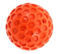 Baluue Squeaky Rubber Dog Ball for Small Dogs and Puppies, Soft Honeycomb Design for Mental Stimulation and Easy Cleaning, Suitable for Indoor and Outdoor Play