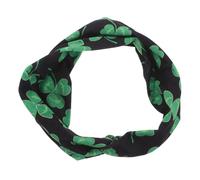 Baluue St Paddy's Day Shamrock Headband Irish Celebration Accessory Elastic Headband for Women Girls Adults Yoga Sports