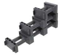 Baluue Stackable Railway Bridge Pier 6Pcs Plastic Train Track Supports for ’S DIY Bridge Model Building Fits Major Wooden Train Brands