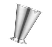 Baluue Stainless Steel Measuring Cup Metal Liquid and Flour Measure Jug with Smooth Hawk Spout for Kitchen Baking Cooking Spices Sugar Powder