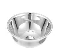 Baluue Stainless Steel Shaving Cream Cup for Men Traditional Wet Shave Bowl with Stable Base Grooming Soap Container for Rich Lather Beard Face Wash Mug for Classic Shaving Experience