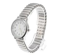 Baluue Stylish Big Dial Quartz Wristwatch with Luminous Design and Hypo-allergenic Material, Classic Waterproof Watch for Everyday Use Random Style