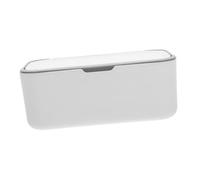 Baluue Stylish Tissue Container Keeps Wipes Fresh and Easy to Clean Wet Wipes Box Holder with Lid White Abs Suitable for Coffee Tables and Travel