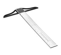 Baluue T Square Ruler, Measuring Tool for Drafting Woodworking and Technical Drawing Lightweight Accurate Edge Ruler for Architecture and Engineering Projects, 17.72inch/45cm