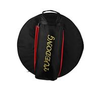 Baluue Thick Oxford Cloth Snare Drum Bag with Double Shoulder Straps Musical Instrument Storage Case for Military Drum Portable Backpack and Handheld Carry Water-resistant Black Design