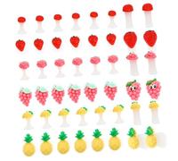 Baluue Toe Separators for Pedicure 24pcs Silicone Soft Washable Spacers Suitable for Nail Polish and Foot Care