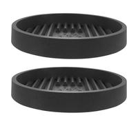 Baluue Toilet Plunger Drip Tray Base Cement Quick Drying Mat for Bathroom Use Plunger Holder Pad Preventing Mess and Stains Easy to Clean and Portable