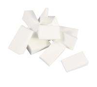Baluue Triangular Powder Puff for Face Suitable for Skin Types 24pcs Soft Plastic and Latex Cotton Material for Applying Loose Powder and Blush, Easy to Reach Section of Your Face
