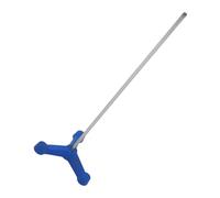 Baluue Tripod Lab Stand Iron Retort Base for Glassware and Flasks, Stable Experiment Support, Corrosion Resistant, Quick-clean Metal Stand for Biology Labs