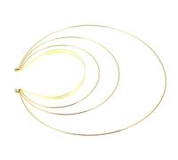 Baluue Unique DIY Radiant Ring Headdress Party Hair Accessory, Four-Layer Geometric Crown Frame Headband, Vintage Angelic Costume Hair Decoration for Easter and Cosplay