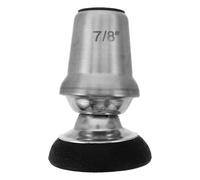 Baluue Universal Axillary Crutch Tip with 360 Degree Pivoting Joint, Stainless Steel and Rubber Construction for Terrain Support and Adjustable Walking Height, for Daily Mobility Aid