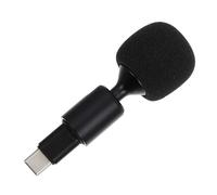 Baluue USB C Mic for Laptop, Phone, Tablet Foldable Microphone with Sponge Cover for Voice Call Live Broadcast and Recording