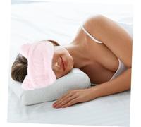Baluue USB Heated Eye Mask with Cartoon Design for Sleep Hot Compress Eye Patch Relieves Fatigue Safe and Comfortable for Home Use