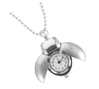 Baluue Vintage Beetle Shaped Pocket Watch with Zinc Alloy Chain Decorative and Practical Timepiece for Men Unique Creative Design Enhances Style and Temperament