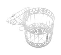 Baluue Vintage Small Iron Bird Cage Decorative Centerpiece for Wedding Home Hotel Photography Prop European Style Birdcage Ornament
