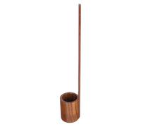 Baluue Vintage Wooden Wine Ladle Handheld Scoop with Long Handle for Serving Wine Honey Soup and Tea at Home Practical Wooden Utensil and Kitchen Use