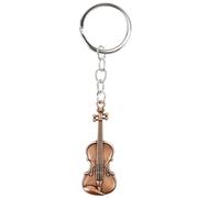 Baluue Violin Featuring An Intricately Designed Vintage Guitar Style Keychain Made of Zinc Alloy, Easy to Carry and Versatile Use as A Cute Keychain for Men and A Violin Hanging
