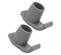 Baluue Walker Ski Glides Anti-Skid Walker Feet Tips 2pcs Heavy Duty for Mobility Aids and Walking Frames in Grey