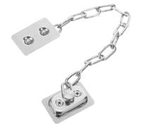 Baluue Window Safety Chain Lock Stainless Steel Door Chain Lock for Home Security for Windows and Doors Rust-Resistant with Brushed Finish and Pet Safety Restrictor for Apartments and