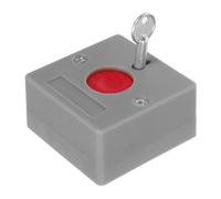 Baluue Wireless Emergency Alarm System with Manual Call Point Key and Reset Button, Panic Button for Elderly Care, Bathroom and Hospital Use, Panel