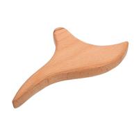 Baluue Wood Massage Tools Guasha Wood Stick Massage Tool with Ergonomic Shape and Comfortable Grip, Handmade Face Roller to Promote Circulation for Skin Care and Home Self-Care Routines