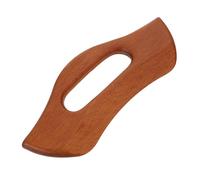 Baluue Wooden Scraping Board Massage Tool Natural Brown Material for Massage Therapy and Nourishing the Skin Safe and Sturdy Design for Face and Body