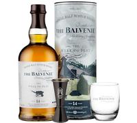 Balvenie 14 Year Old Week Of Peat Whisky Glass & Jigger Set 70cl