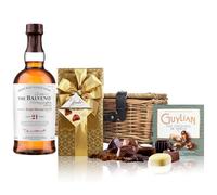 Balvenie 21 Year Old PortWood Finish Whisky and Chocolates Hamper 70cl 40% abv