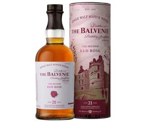 Balvenie The Second Red Rose 21 Year Old Whisky 70cl