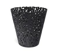 Balvi Black Wastepaper Basket,dust Bin, Office Paper Bin, Letters ,plastic