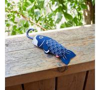 Balvi Blue Kio Fish Neoprene Cover Compact Fish Scaled 98Cm Wide Umbrella