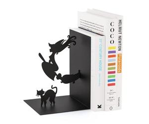 Balvi bookend Magic Black colour In the shape of a witch Metal 17 cm