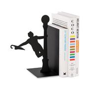 Balvi Bookend Singing In The Rain Black colour Decorative Metal