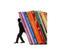 Balvi Bookend Too Many Colour black Support for books Metal