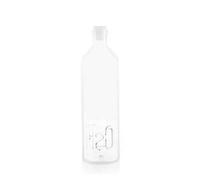 Balvi Borosilicate Glass Secure Silicone Plug 1.2L Atlantis H20 Alternative Eco-Friendly Bottle