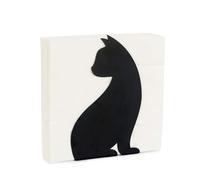 Balvi Feline Napkin Holder Black Suitable for Various Sizes and Shapes Metal