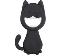 Balvi bottle opener Katy Gray colour In the shape of a cat Magnetic PVC plastic/metal