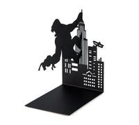 Balvi King Kong Iconic Cinema Movie Scene Black Metal Silhoutte Bookends
