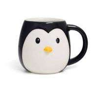 Balvi Mug Pingo Cup-shaped head penguin 400ml capacity Dishwasher safe and microwave Ceramic