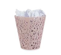 Balvi Letter Paper Basket with Original Design Pink Plastic