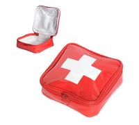 Balvi Medicines First Aid Red Cross Washable Re-Useable Pvc Case