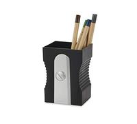 Balvi Pen holder Sharpener Black colour Keep your desk organized Original and fun sharpener-shaped pe