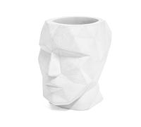 Balvi Pen holder The Head White colour Shapped like a head Geometric silhouette Cement