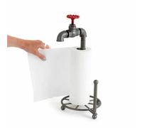 Balvi Pipe Towel Roll Holder Tissue Kitchen Paper Rack Stand Dispenser
