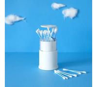 Balvi Pop Up Cotton Bud Toothpick Storage Holder Dispenser