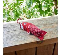 Balvi Red Kio Fish Neoprene Cover Compact Fish Scaled 98Cm Wide Umbrella
